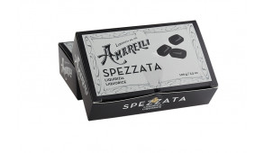 Amarelli ren lakrids 100g Spezzata sort boks